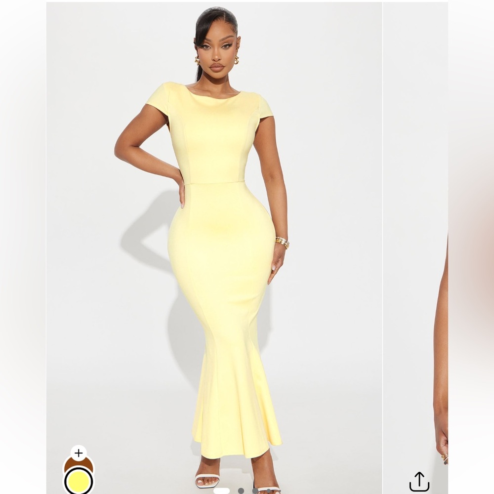 Tia Ponte Mermaid Maxi Dress